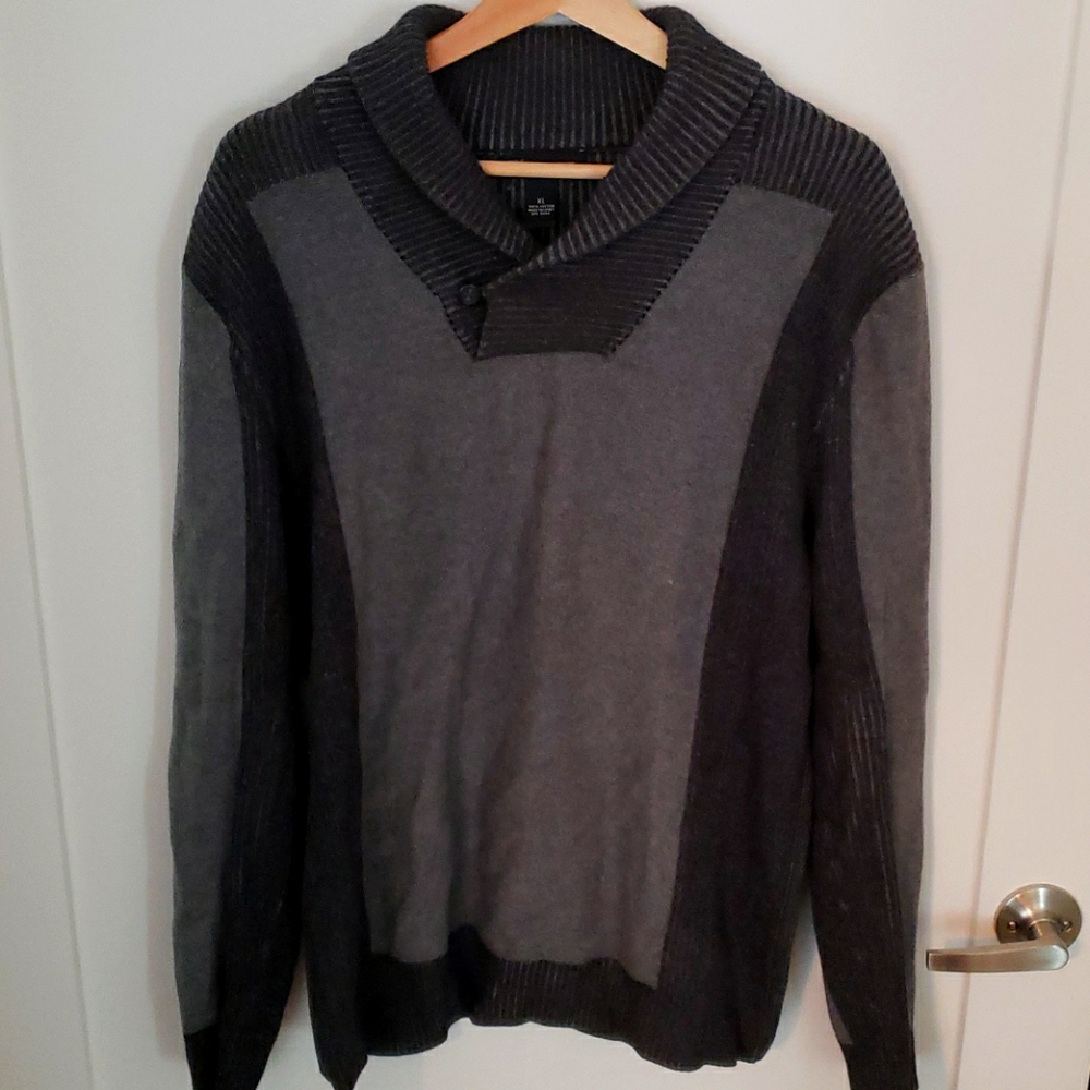 INC Pullover Sweater Cardigan Mens XL